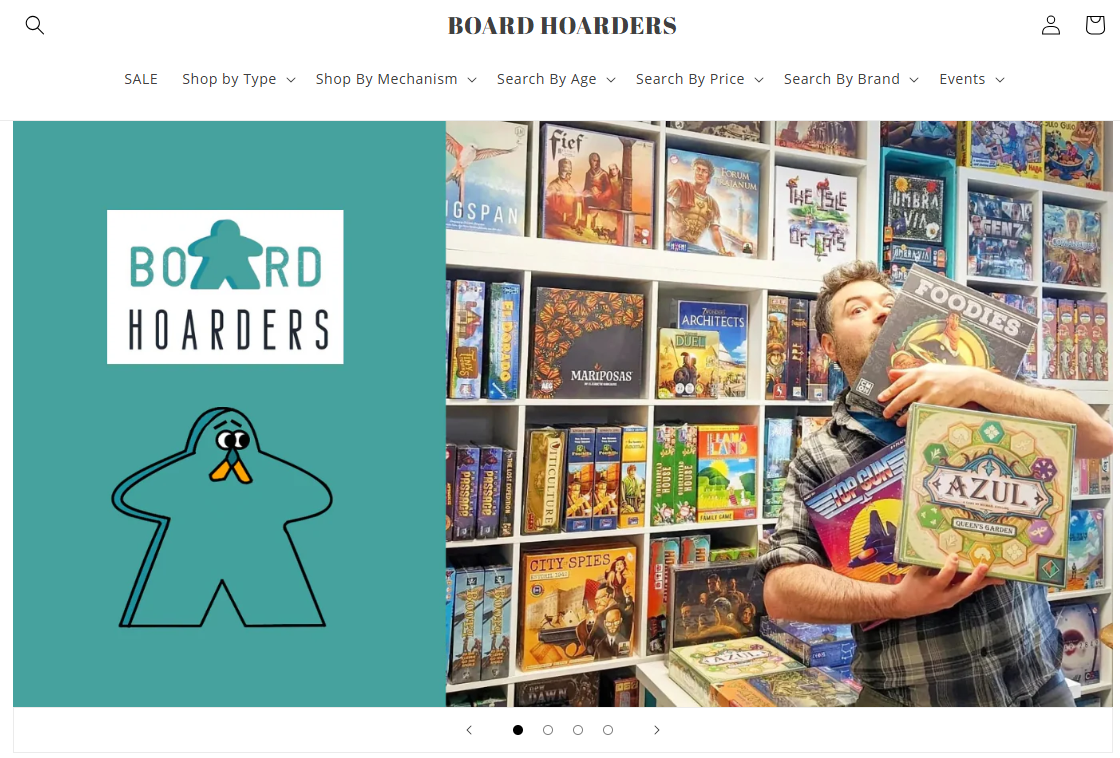 Boardhoarders website